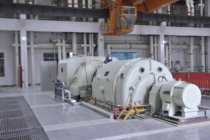 Biomasas un MSW elektrostacija Tvaika Turbīna